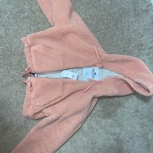 hollister sherpa jacket